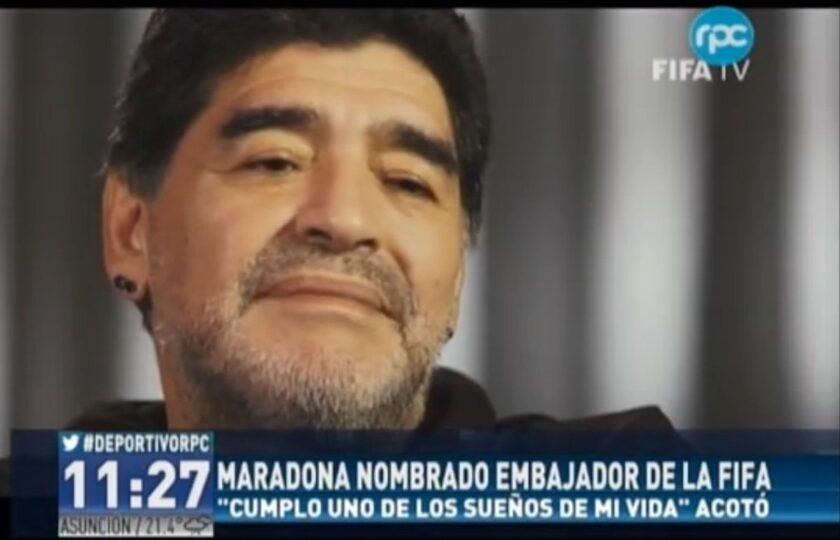 Maradona-embajador