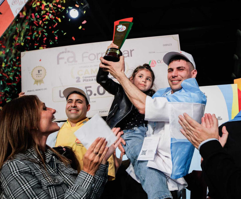 Jairo Ayrton Carrizo Peñaloza flamante Campeón Mundial de la Pizza y la Empanada