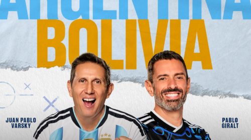LA SELECCIÓN ARGENTINA JUEGA EN TELEFE